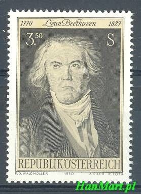 Znaczek Austria 1970 Mi 1352 Czyste **