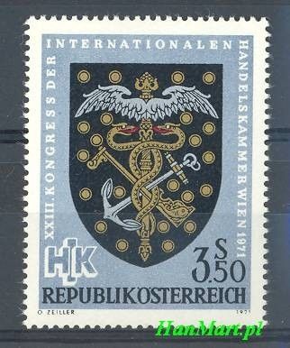 Znaczek Austria 1971 Mi 1358 Czyste **