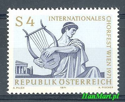Znaczek Austria 1971 Mi 1365 Czyste **