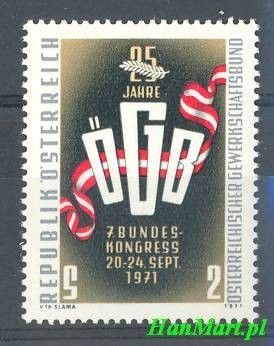 Znaczek Austria 1971 Mi 1369 Czyste **