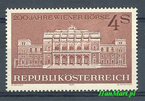 Austria 1971 Mi 1367 Czyste **