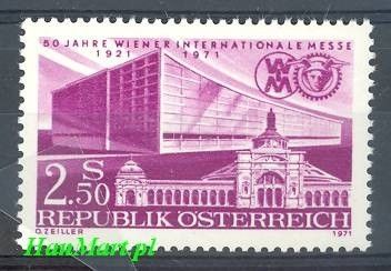 Znaczek Austria 1971 Mi 1368 Czyste **