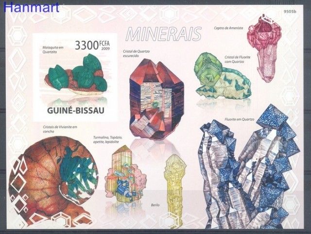 Znaczek Gwinea Bissau 2009 Mi bl 715B Czyste **