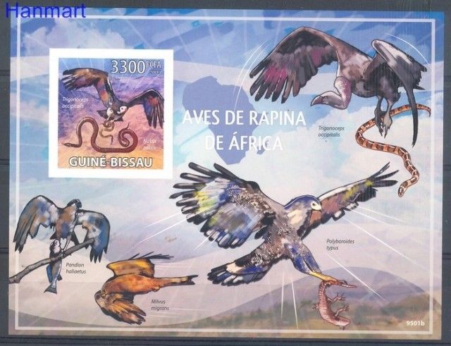 Znaczek Gwinea Bissau 2009 Mi bl 719B Czyste **