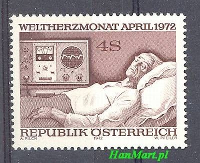 Znaczek Austria 1972 Mi 1386 Czyste **