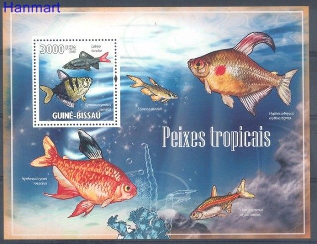 Znaczek Gwinea Bissau 2009 Mi bl 729 Czyste **