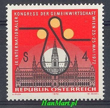 Znaczek Austria 1972 Mi 1388 Czyste **