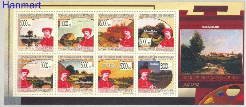 Znaczek Gwinea 2009 Mi 6919-6926 Czyste **