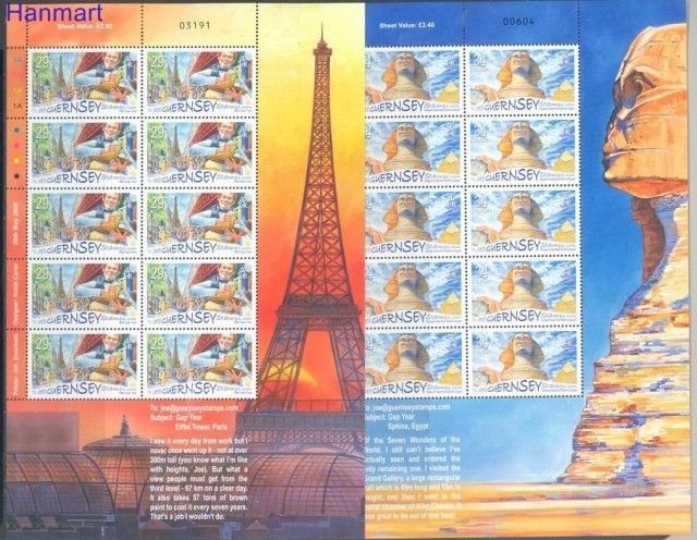 Znaczek Guernsey 2006 Mi ark 1077-1082 Czyste **