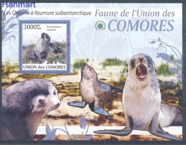 Znaczek Komory 2009 Mi bl 528 Czyste **