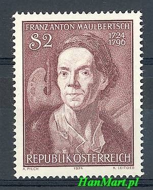 Znaczek Austria 1974 Mi 1455 Czyste **