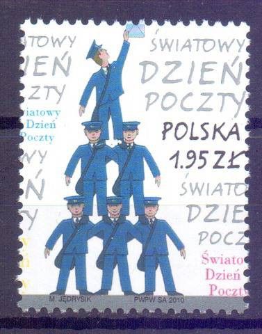 Znaczek Polska 2010 Mi 4496 Fi 4346 Czyste **