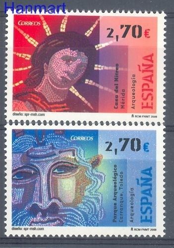 Znaczek Hiszpania 2009 Mi 4392-4393 Czyste **