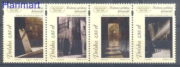 Znaczek Polska 2010 Mi 4476-4479 Fi 4326-4329 Czyste **