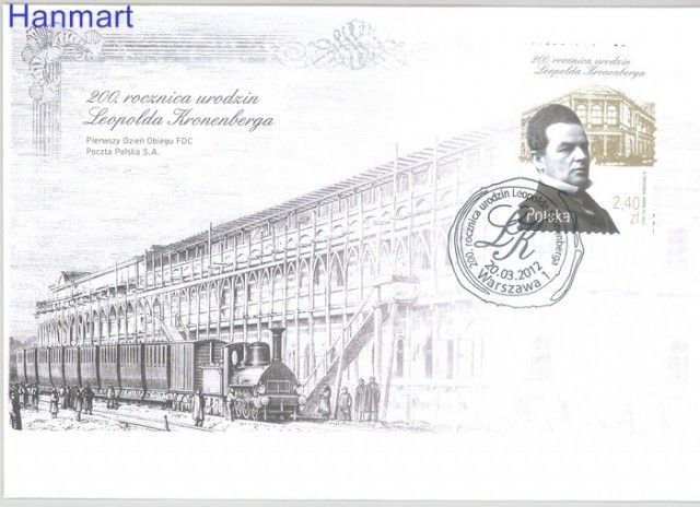 Znaczek Polska 2012 Mi 4553 Fi 4403 FDC