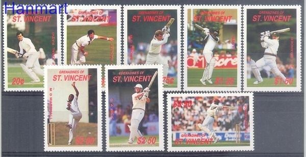 Znaczek Grenadines of St Vincent 1988 Mi 597-604 Czyste **