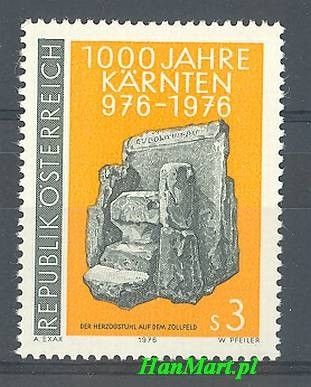 Znaczek Austria 1976 Mi 1511 Czyste **