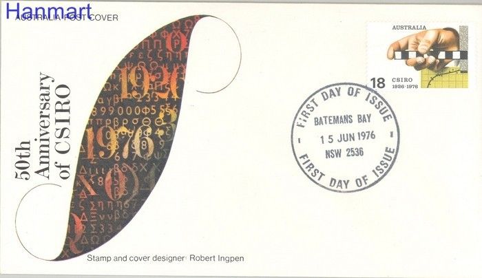Znaczek Australia 1976 Mi 605 FDC