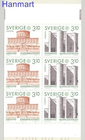 Znaczek Szwecja 1987 Mi mh 120 Czyste **