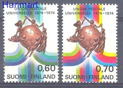 Znaczek Finlandia 1974 Mi 756-757 Czyste **