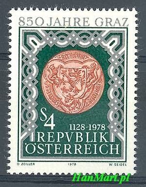 Znaczek Austria 1978 Mi 1583 Czyste **