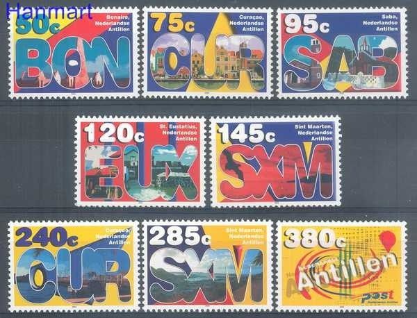 Znaczek Antyle Holenderskie 2003 Mi 1254-1261 Czyste **