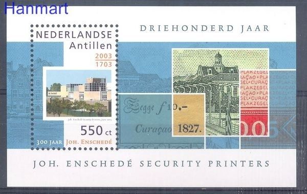 Znaczek Antyle Holenderskie 2003 Mi bl 59 Czyste **
