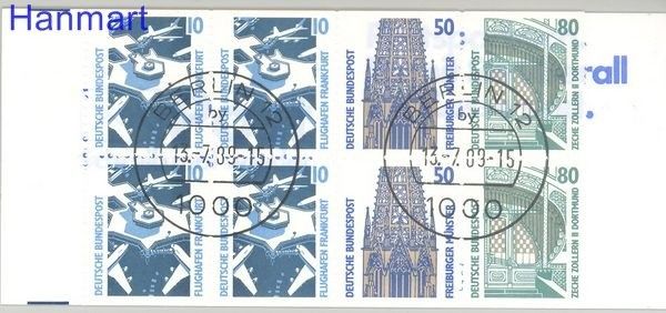 Znaczek Niemcy 1989 Mi mh 25 Stemplowane