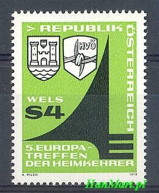 Znaczek Austria 1979 Mi 1615 Czyste **