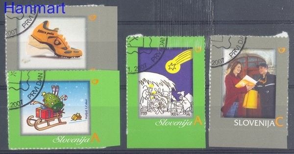 Znaczek Słowenia 2007 Mi 664-667 Stemplowane