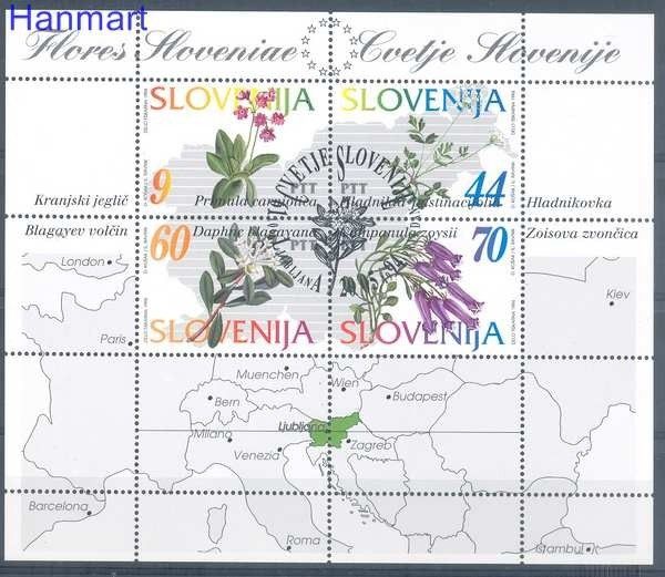 Znaczek Słowenia 1994 Mi bl 1 Stemplowane