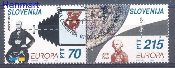 Znaczek Słowenia 1994 Mi 80-81 Stemplowane