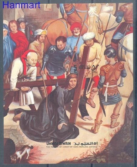 Znaczek Umm Al Qiwain 1972 Mi bl 39B Czyste **