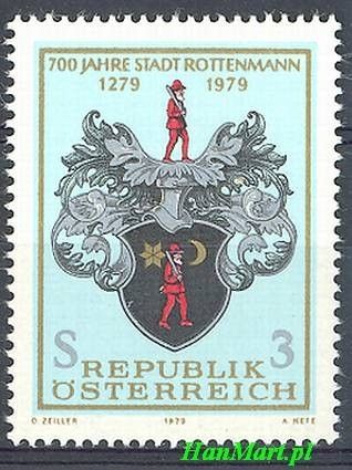 Znaczek Austria 1979 Mi 1613 Czyste **
