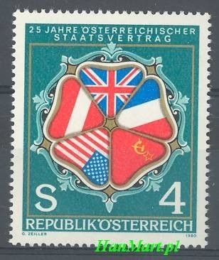 Znaczek Austria 1980 Mi 1641 Czyste **
