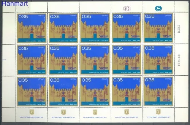 Znaczek Izrael 1971 Mi 503-506 Czyste **