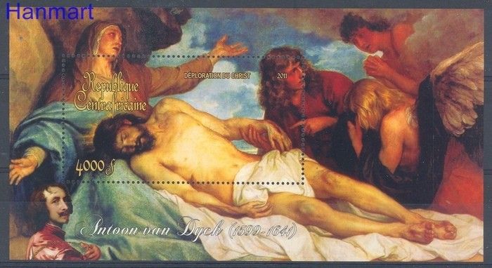 Znaczek Republika Środkowoafrykańska 2011 Mi bl 830 Czyste **