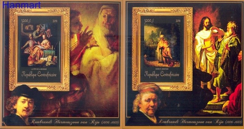 Znaczek Republika Środkowoafrykańska 2011 Mi 832-842 Czyste **