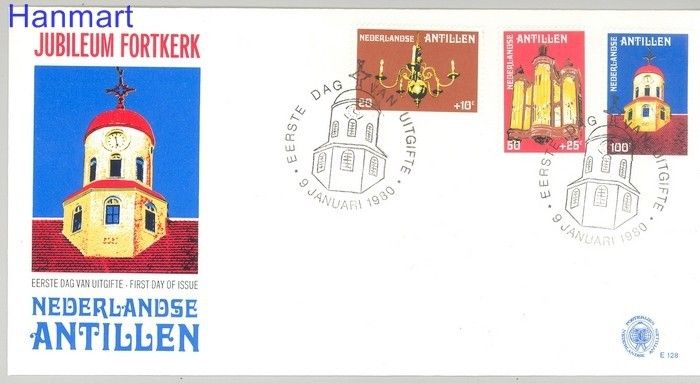 Znaczek Antyle Holenderskie 1980 Mi 409-411 FDC