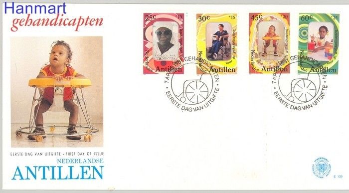 Znaczek Antyle Holenderskie 1981 Mi 441-444 FDC