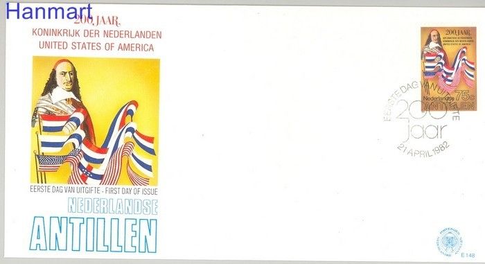 Znaczek Antyle Holenderskie 1982 Mi 470 FDC
