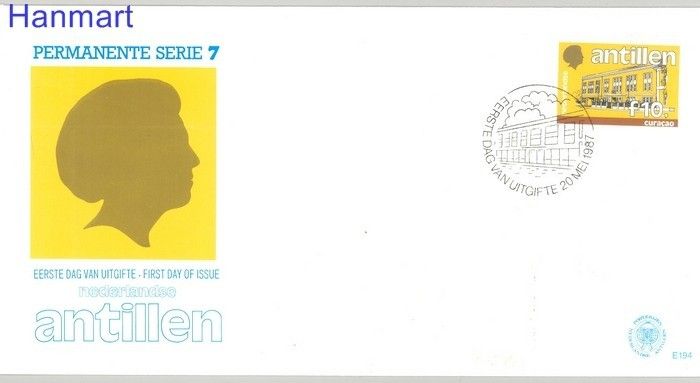 Znaczek Antyle Holenderskie 1987 Mi 614 FDC