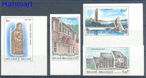 Znaczek Belgia 1981 Mi 2062-2065B Czyste **