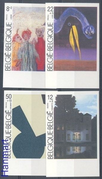 Znaczek Belgia 1984 Mi 2193-2196B Czyste **