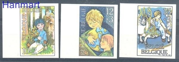 Znaczek Belgia 1984 Mi 2203-2205B Czyste **