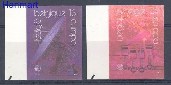 Znaczek Belgia 1988 Mi 2335-2336B Czyste **