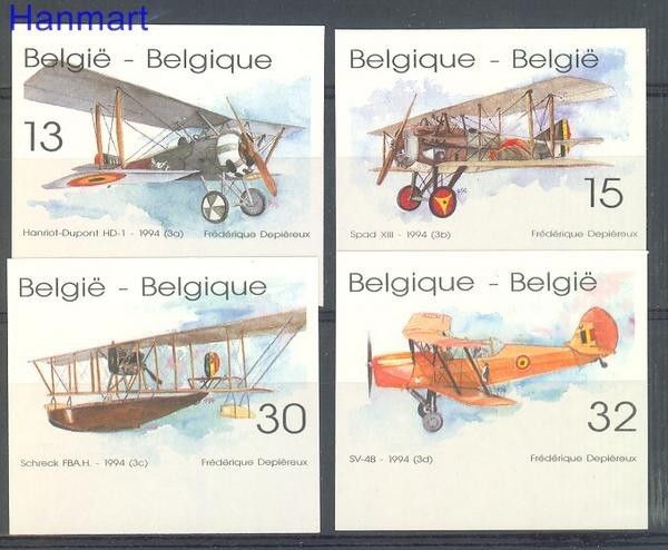 Znaczek Belgia 1994 Mi 2594-2597B Czyste **