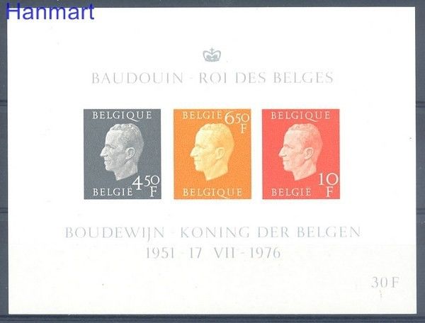 Znaczek Belgia 1976 Mi bl 44B Czyste **