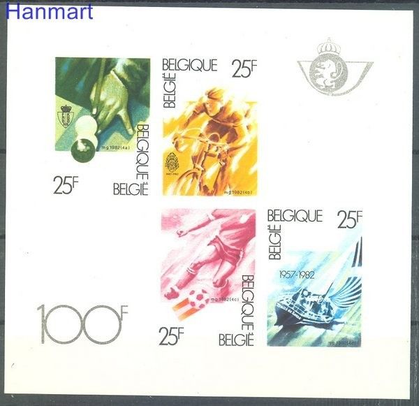 Znaczek Belgia 1982 Mi bl 52B Czyste **