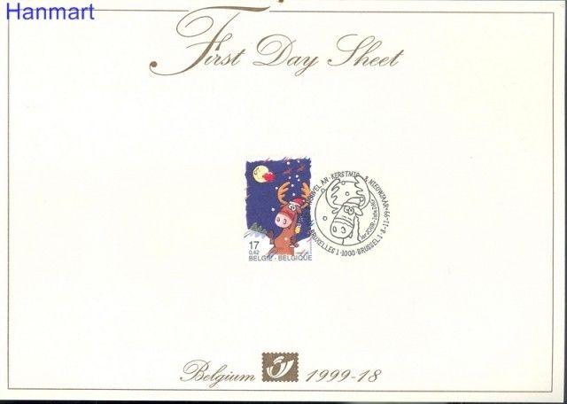 Znaczek Belgia 1999 Mi 2905 FDC